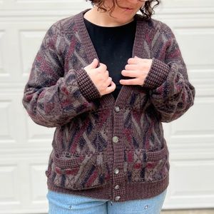 Vintage Old Man Sweater • XL